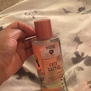 Cute Cactus Pink Victoria Secret body mist
